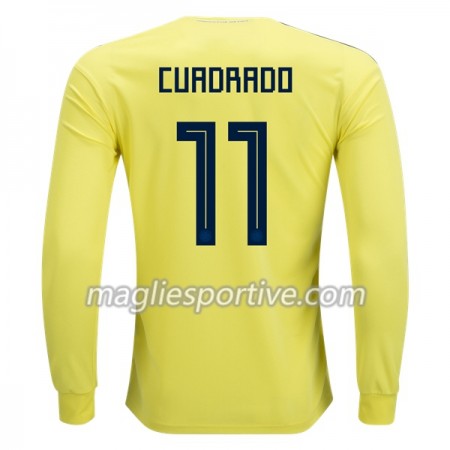 Completo Calcio Colombia Cuadrado 11 Divisa Prima Mondiali 2018 ML